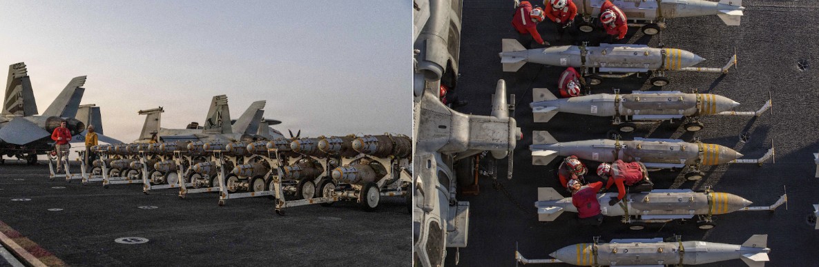 “Bombs will fall Everywhere”: The American, Israeli and Iranian Weapons Being Deployed in Middle East