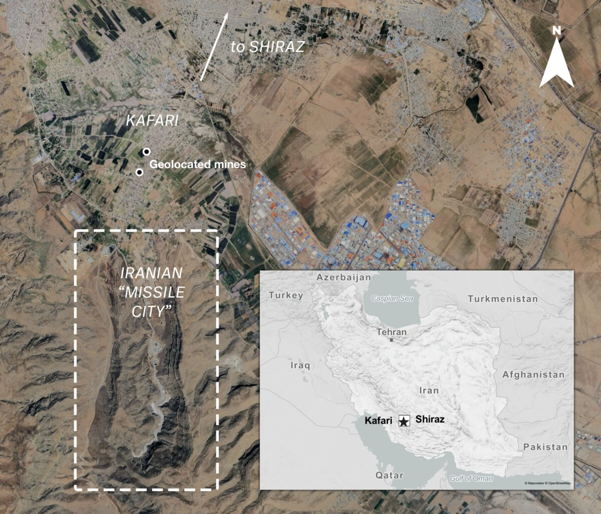 Evidence Points to US Scattering Mines over Iranian Village