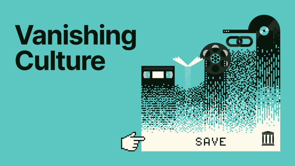 Introducing Vanishing Culture: A New Book on the Loss of Our Digital Memory