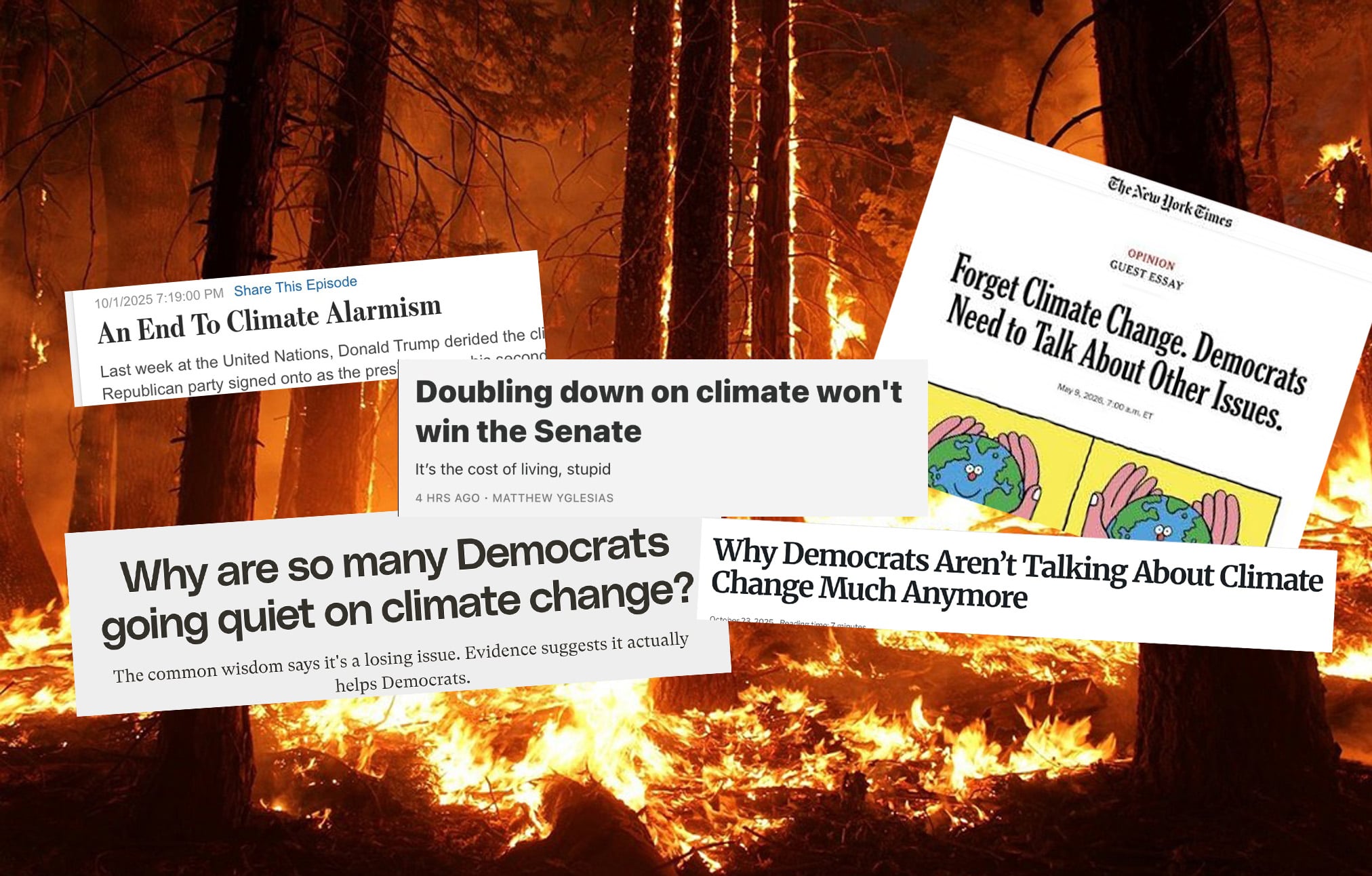 The Silence on Climate Change Is Totally Unacceptable