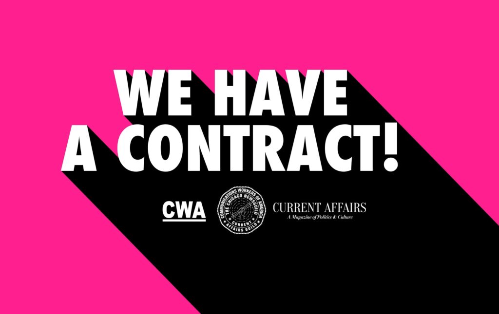 Current Affairs Has Ratified a Union Contract